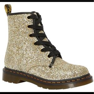 1460 Farrah Glitter Dr Martens NWOT
